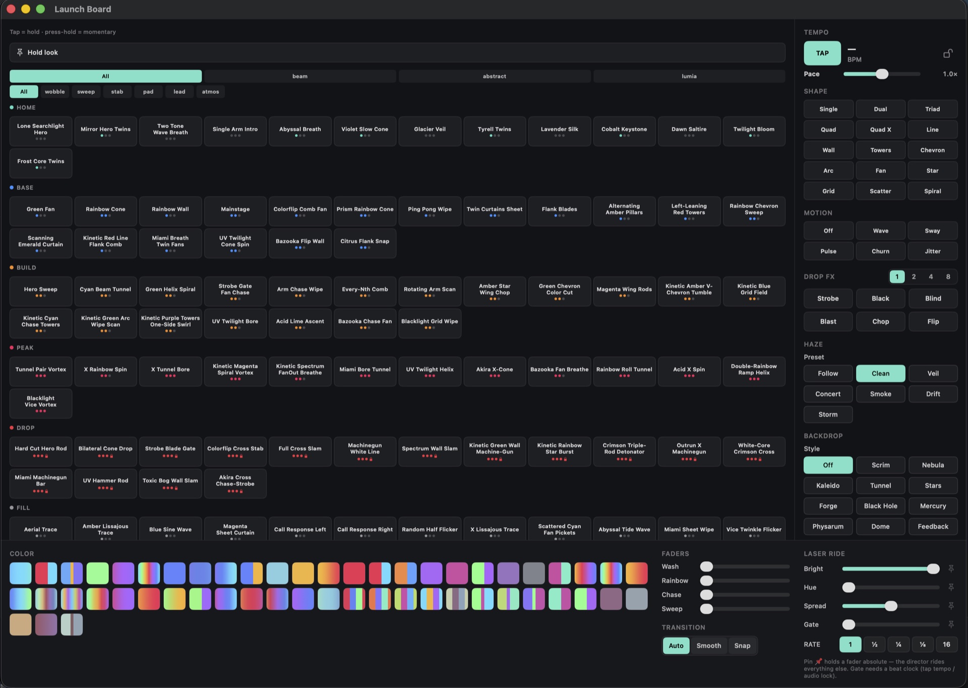 The live board: Play it like an instrument.